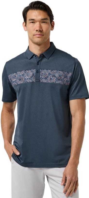 Travis Mathew Good Good AcropolisHerren Poloshirt, mood indigo/vintage indigo