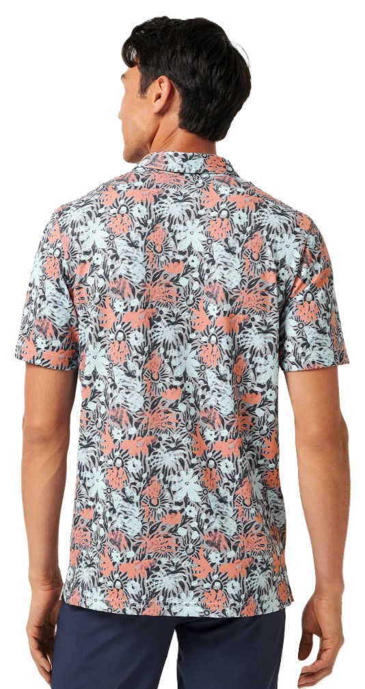 Travis Mathew Featherweight sand Herren Poloshirt, heather medium grey