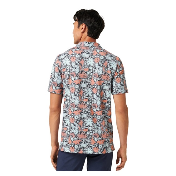 Travis Mathew Featherweight sand Herren Poloshirt, heather medium grey