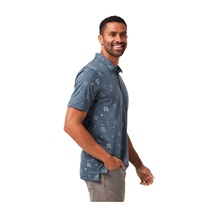 Travis Mathew Quick Trip Herren Poloshirt, mood indigo/vintage indigo