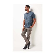 Travis Mathew Quick Trip Herren Poloshirt, mood indigo/vintage indigo