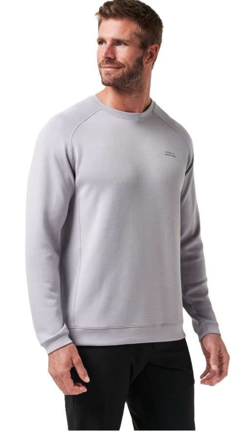 Travis Mathew Return Trip Herren Sweatshirt, grau