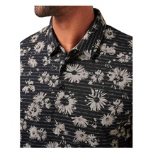 Travis Mathew Shaved Grove Herren Poloshirt, schwarz
