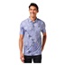 Travis Mathew Cruise Herren Poloshirt, heather violet storm