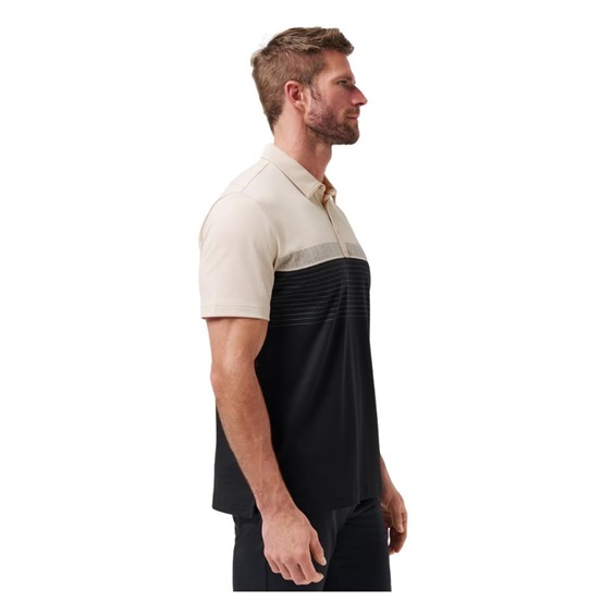 Travis Mathew Hang Glide Herren Poloshirt, italian sand