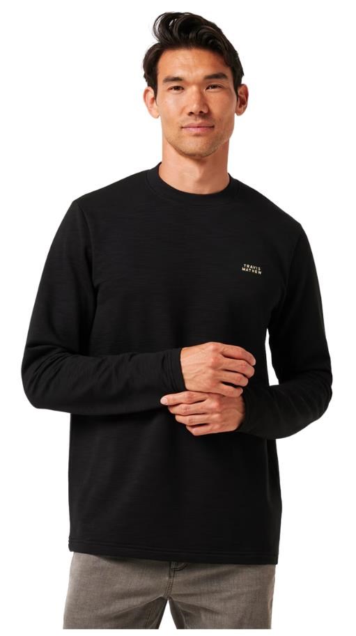 Travis Mathew Man About Town Herren Sweatshirt, schwarz