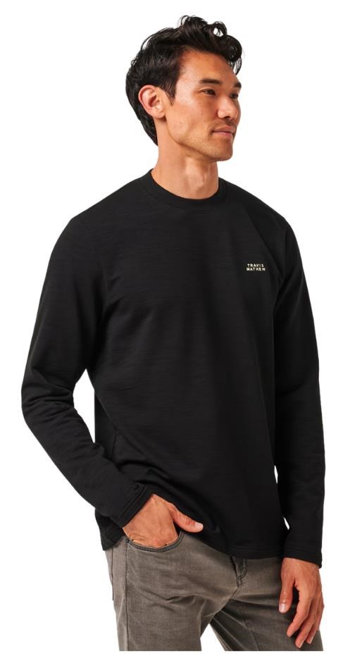 Travis Mathew Man About Town Herren Sweatshirt, schwarz