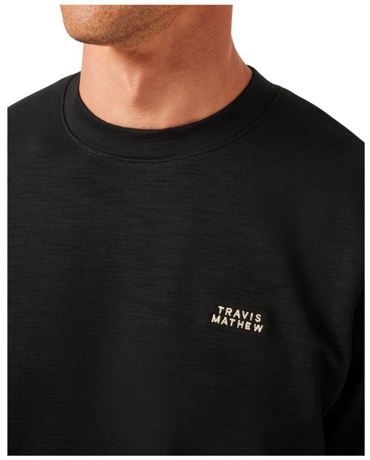 Travis Mathew Man About Town Herren Sweatshirt, schwarz