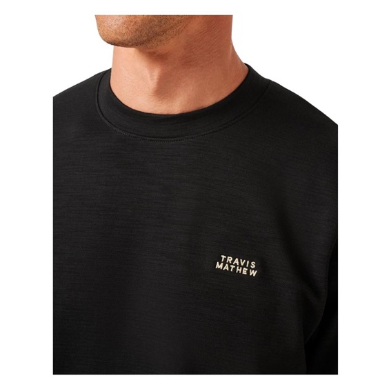 Travis Mathew Man About Town Herren Sweatshirt, schwarz