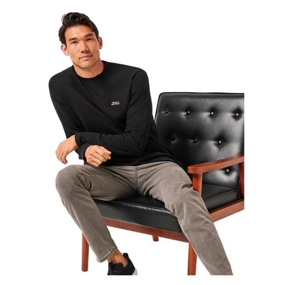 Travis Mathew Man About Town Herren Sweatshirt, schwarz