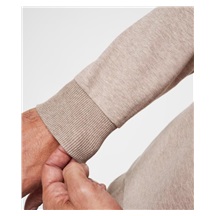 Travis Mathew CLOUD QUARTER ZIP 2.0 Hoodie Herren Sweatshirt, beige