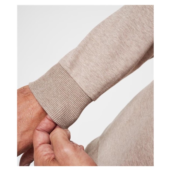 Travis Mathew CLOUD QUARTER ZIP 2.0 Hoodie Herren Sweatshirt, beige