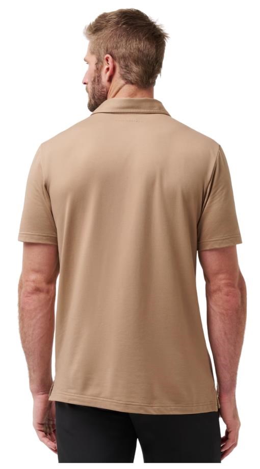 Travis Mathew Featherweight Herren Poloshirt, portabella