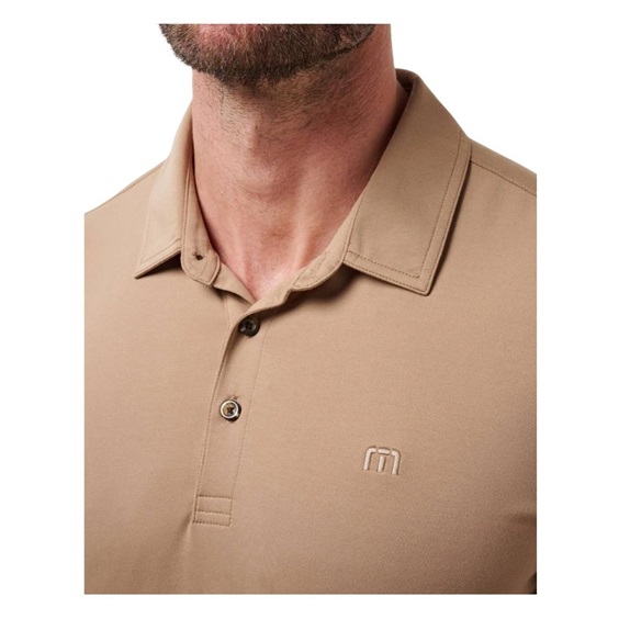 Travis Mathew Featherweight Herren Poloshirt, portabella