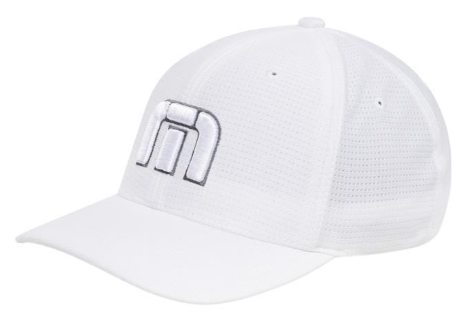 Travis Mathew B-Bahamas Fitted Herren Cap, weiss