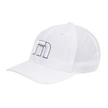 Travis Mathew B-Bahamas Fitted Herren Cap, weiss