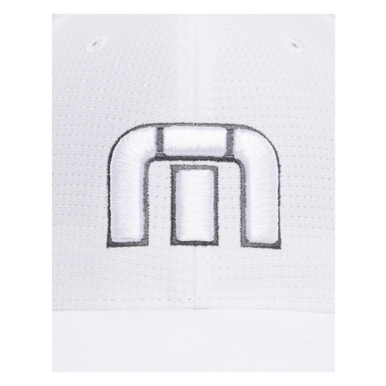 Travis Mathew B-Bahamas Fitted Herren Cap, weiss