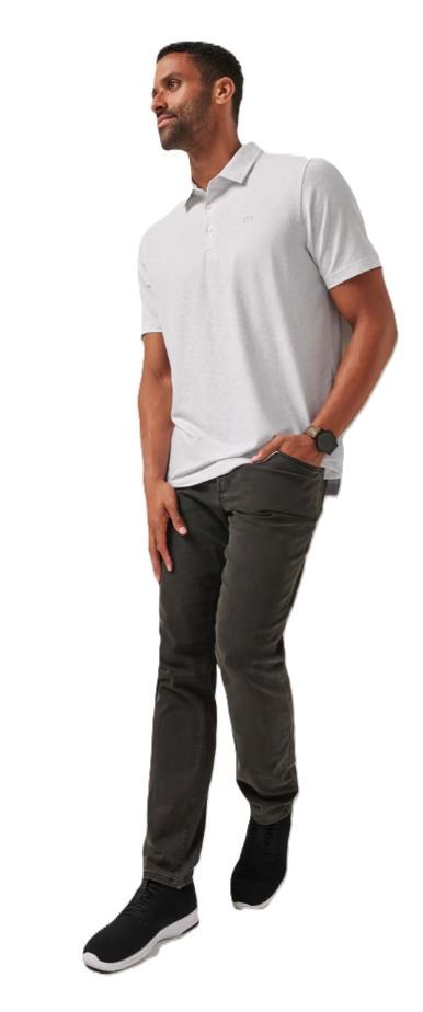 Travis Mathew Free Passage Herren Poloshirt, weiss