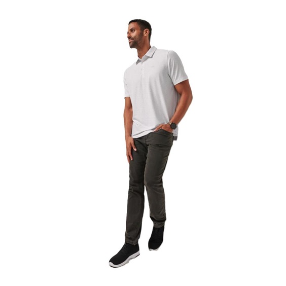 Travis Mathew Free Passage Herren Poloshirt, weiss