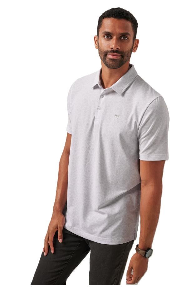 Travis Mathew Free Passage Herren Poloshirt, weiss