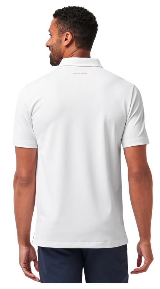 Travis Mathew Good Good Flourish Herren Poloshirt, weiss