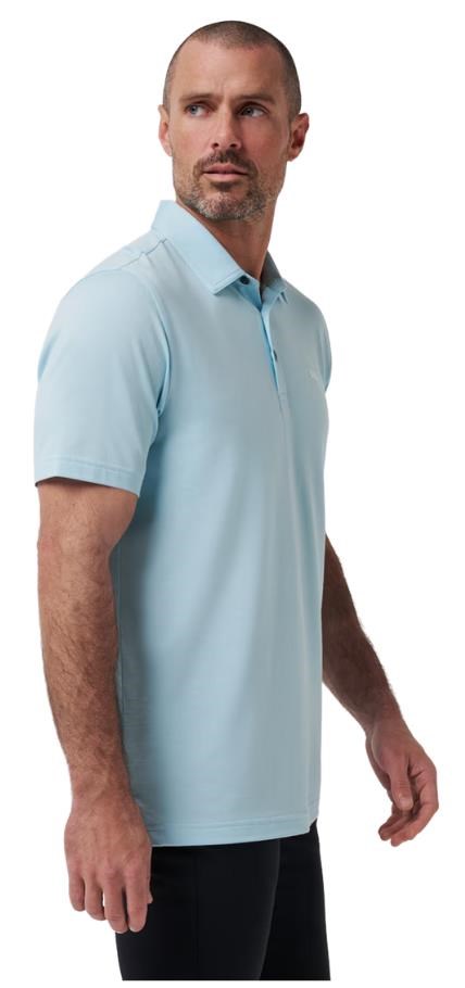Travis Mathew Featherweight Herren Poloshirt, cory blue