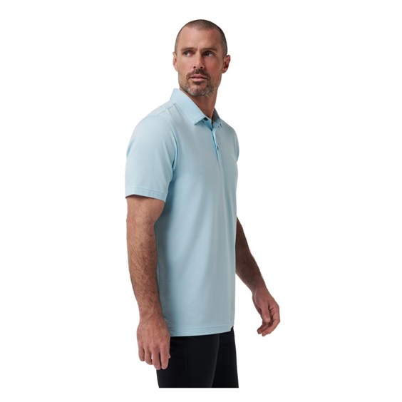 Travis Mathew Featherweight Herren Poloshirt, cory blue