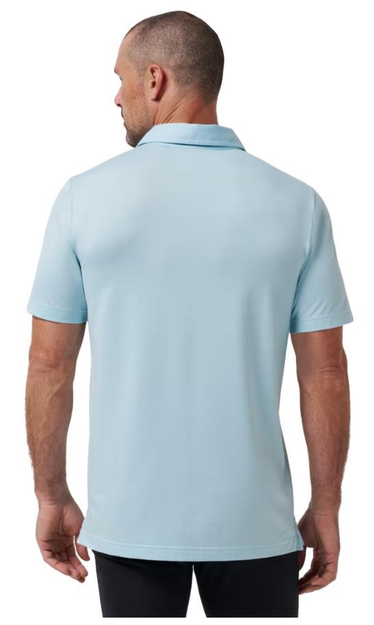 Travis Mathew Featherweight Herren Poloshirt, cory blue