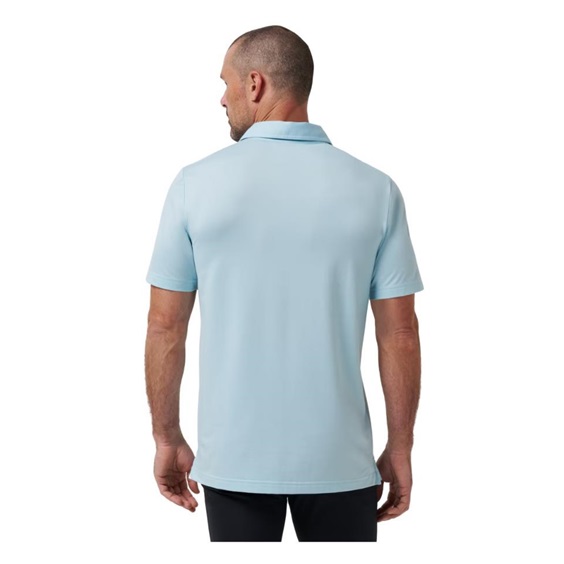 Travis Mathew Featherweight Herren Poloshirt, cory blue