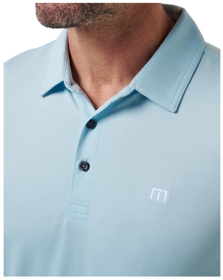 Travis Mathew Featherweight Herren Poloshirt, cory blue