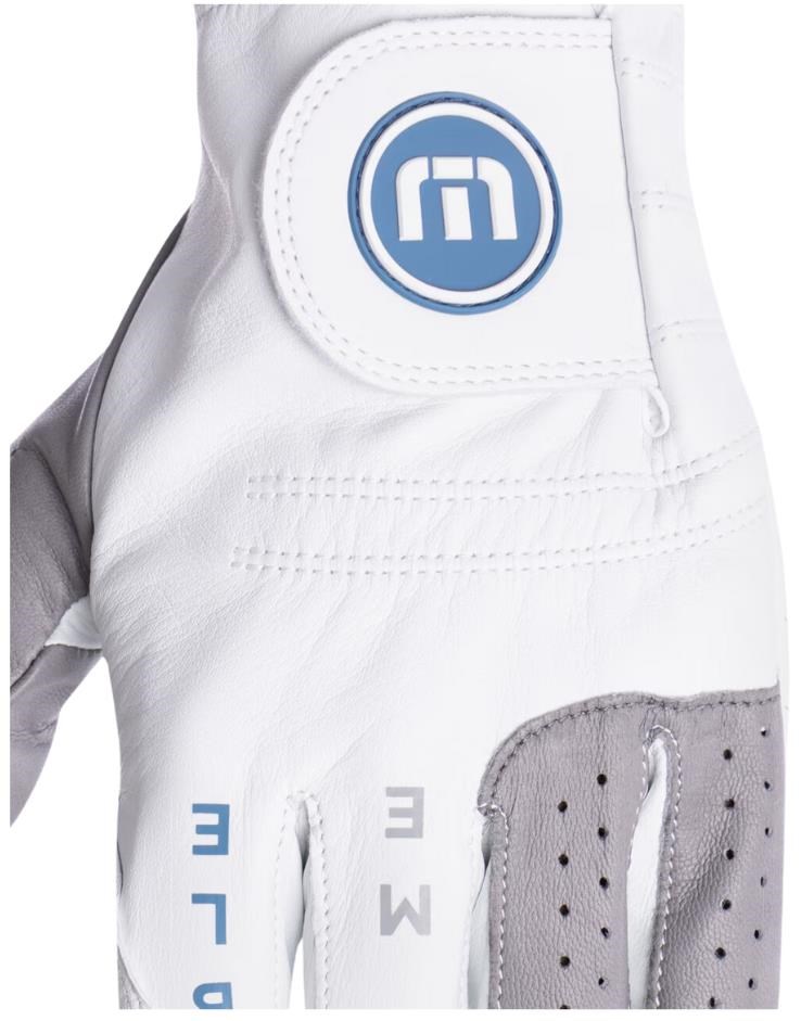 Travis Mathew Double Me 2.0 Herren Golfhandschuh, weiss