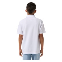 Travis Mathew Good Good Flourish Junior Poloshirt, weiss
