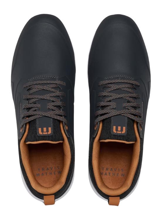 Travis Mathew The Daily Pro Plus Golf Herren Golfschuhe, ebony/almond