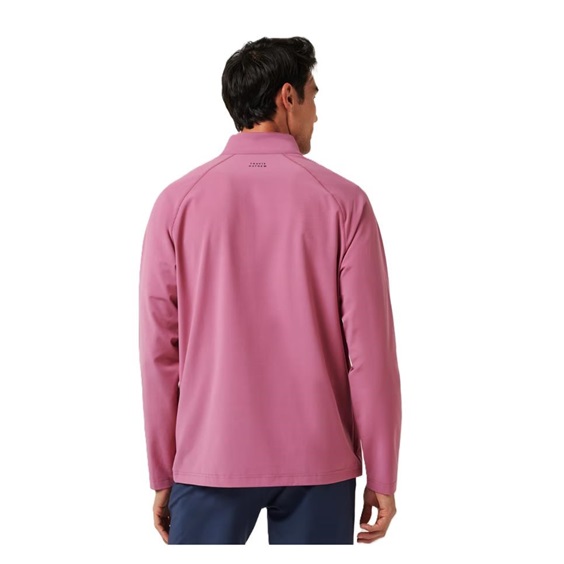 Travis Mathew AIR TRAM QUARTER ZIP Hoodie Herren Sweatshirt, rose wine