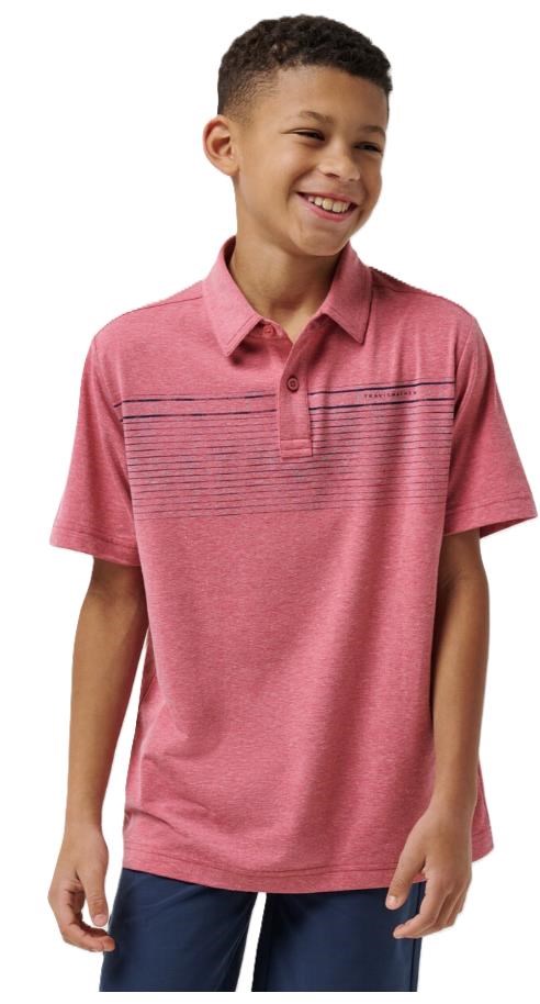 Travis Mathew FINAL CALL Junior Poloshirt, rosa