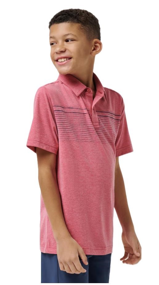 Travis Mathew FINAL CALL Junior Poloshirt, rosa