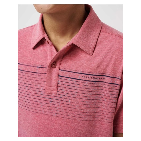 Travis Mathew FINAL CALL Junior Poloshirt, rosa
