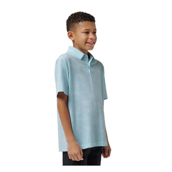 Travis Mathew TROPICAL ROAD Junior Poloshirt, blau