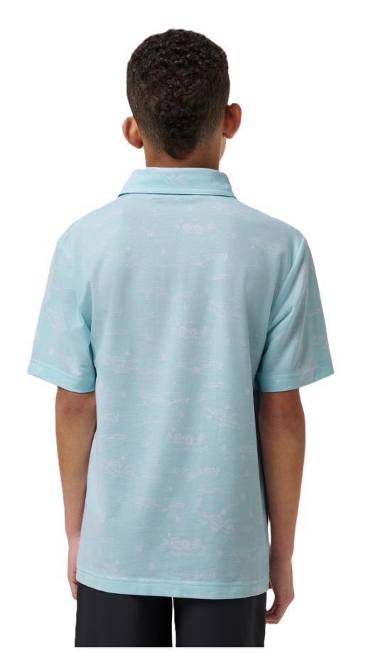 Travis Mathew TROPICAL ROAD Junior Poloshirt, blau