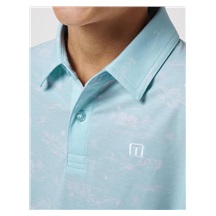 Travis Mathew TROPICAL ROAD Junior Poloshirt, blau