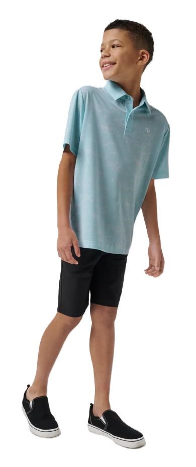Travis Mathew TROPICAL ROAD Junior Poloshirt, blau