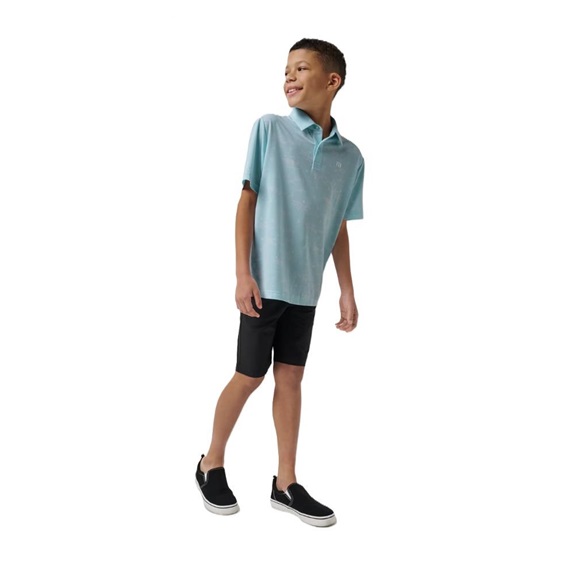Travis Mathew TROPICAL ROAD Junior Poloshirt, blau