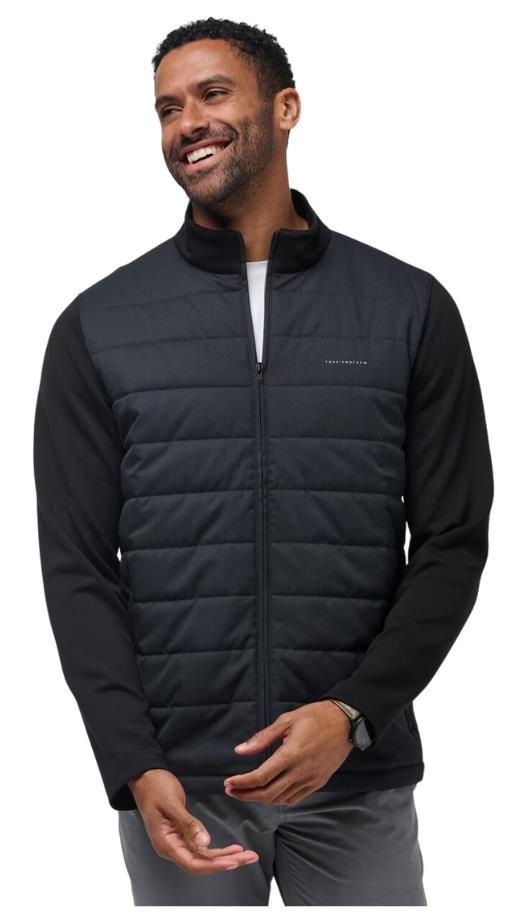 Travis Mathew Point of Sail Full Zip Herrenjacke, schwarz