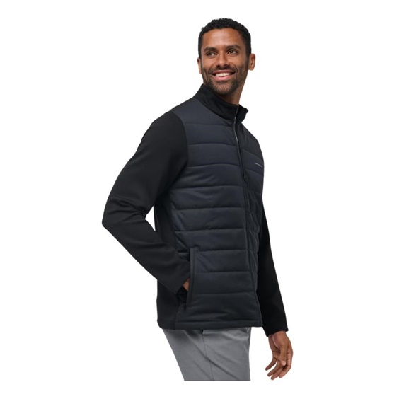 Travis Mathew Point of Sail Full Zip Herrenjacke, schwarz