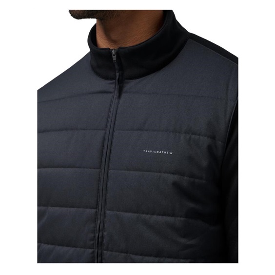 Travis Mathew Point of Sail Full Zip Herrenjacke, schwarz