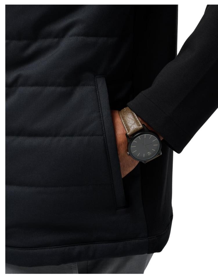 Travis Mathew Point of Sail Full Zip Herrenjacke, schwarz