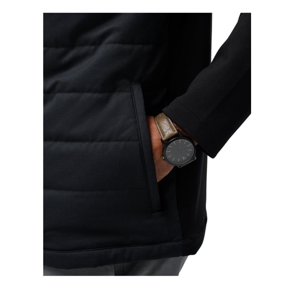 Travis Mathew Point of Sail Full Zip Herrenjacke, schwarz