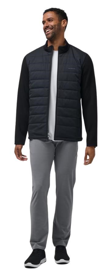 Travis Mathew Point of Sail Full Zip Herrenjacke, schwarz