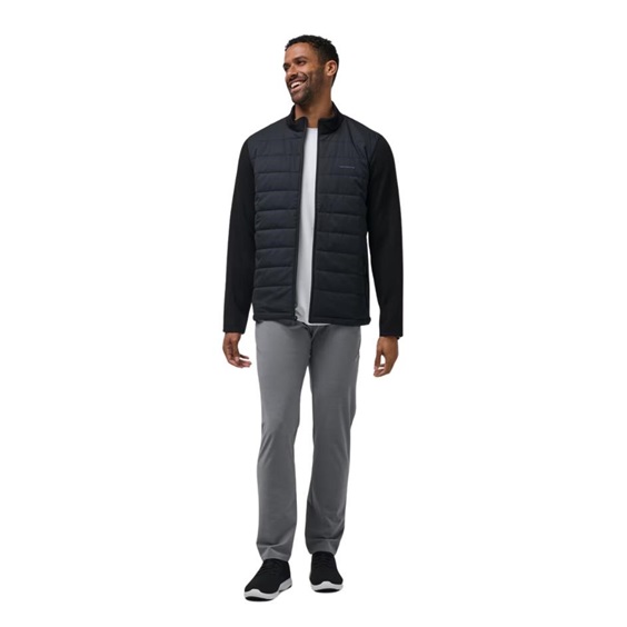 Travis Mathew Point of Sail Full Zip Herrenjacke, schwarz