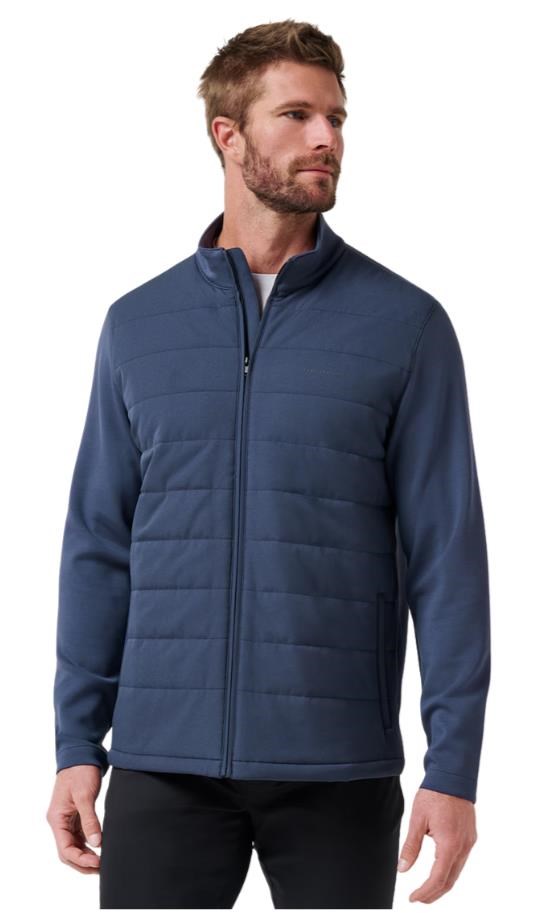 Travis Mathew Point of Sail Full-Zip  Herrenjacke, mood indigo